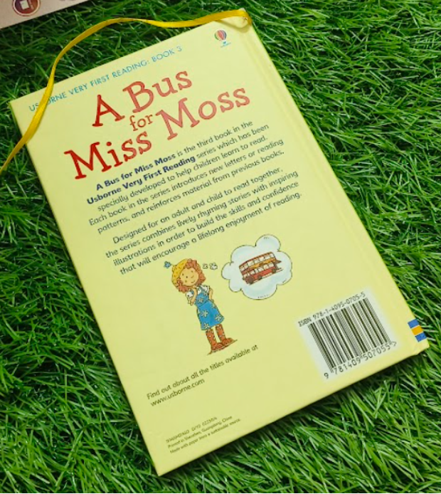 A Bus For Miss Moss (Usborne Very First Reading #03) By Mairi Mackinnon (Hardcover)