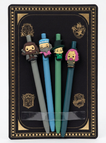 Cute magic boy character pens set of 4