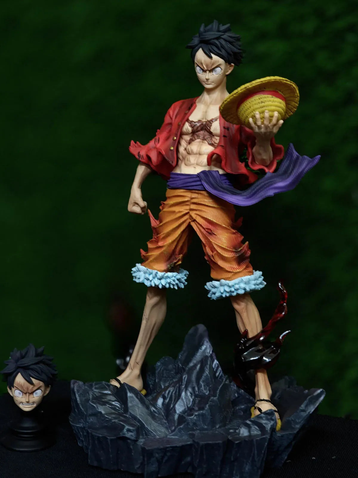 Battle-Damaged Luffy Action Figure