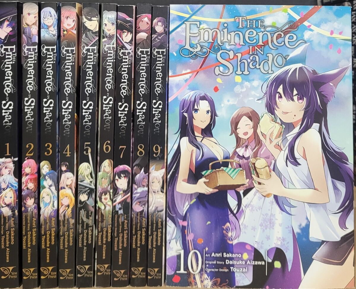 The Eminence In Shadow Volume 1-10 Combo