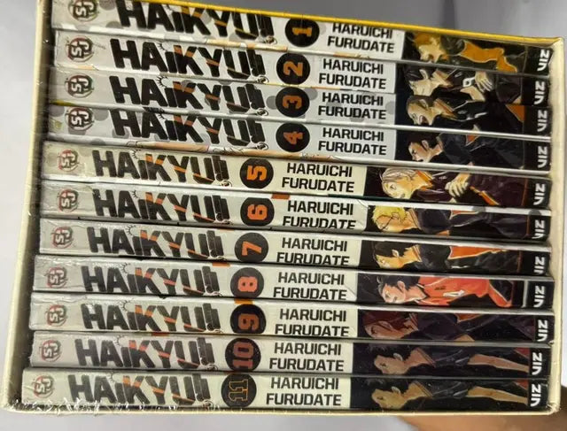Haikyu, Box set (01-11) by Haruichi Furudate