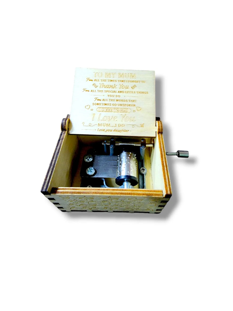 I Love You Mom Music Box