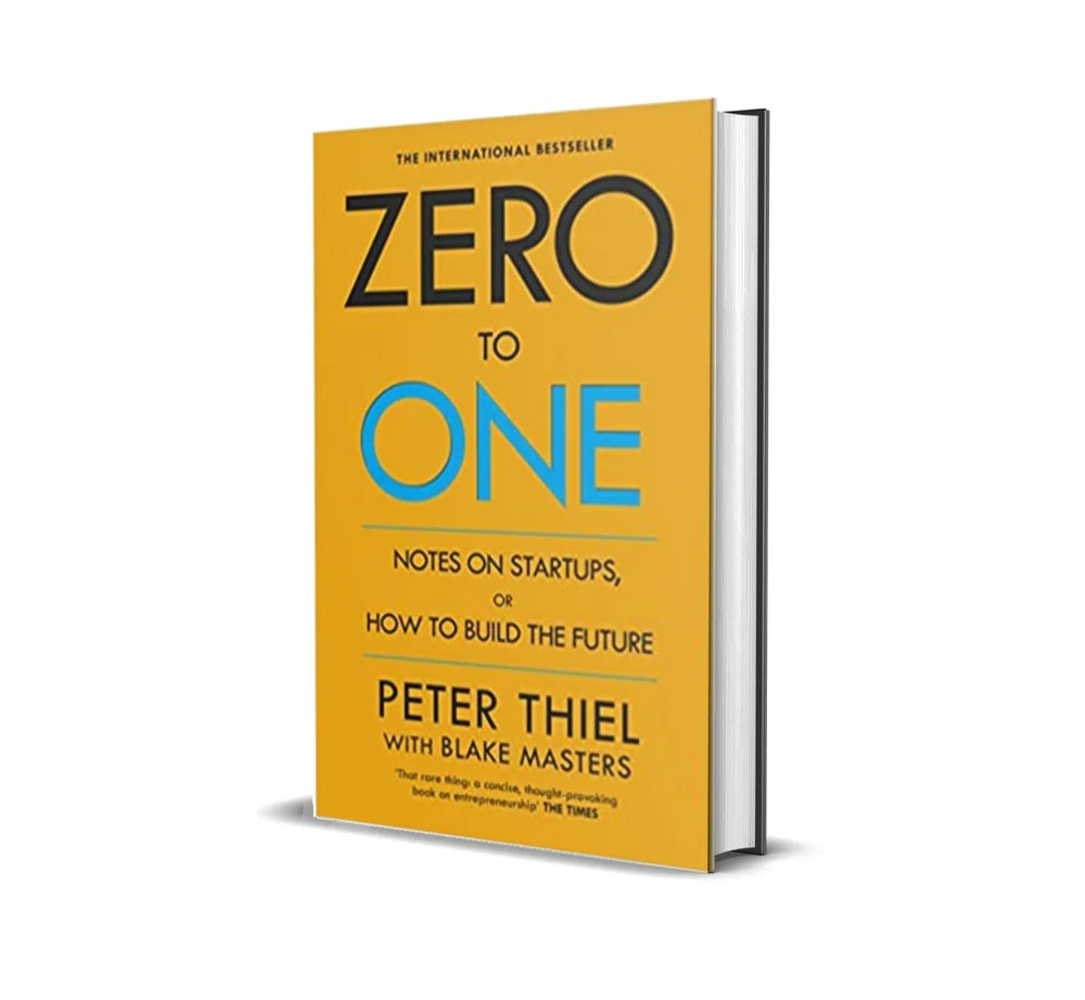 (HARDCOVER) ZERO TO ONE by PETER THIEL