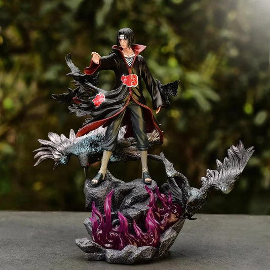 Naruto: Itachi On Throne Double Head 38cm - Premium Action Figure