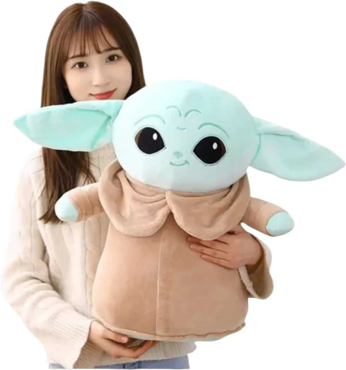 Galaxy Grogu Baby Soft Plush Toy Ideal Gift for Toddlers & Babies Safe & Washable Material