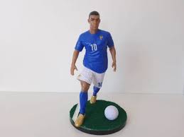 Mbappe Blue Jersey Footballer - Action Figure 18cm