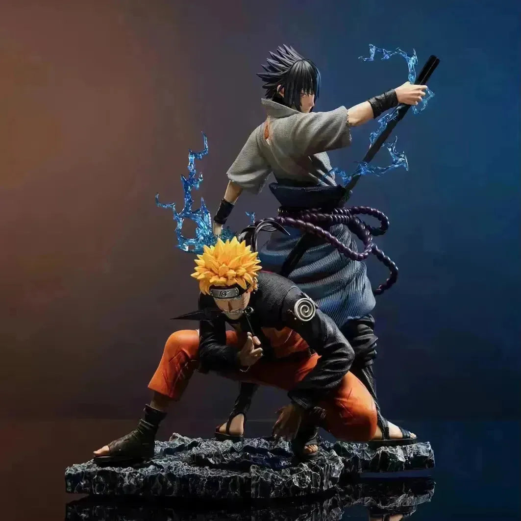 Naruto & Sasuke Highly Detailed 29cm - Premium Action Figure