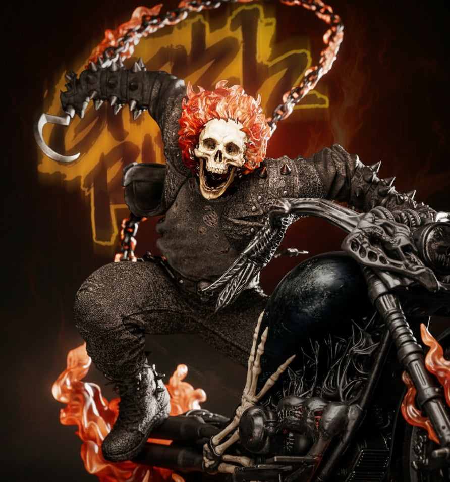 Ghost Rider 1/6 Scale Resin 3D Premium Statue