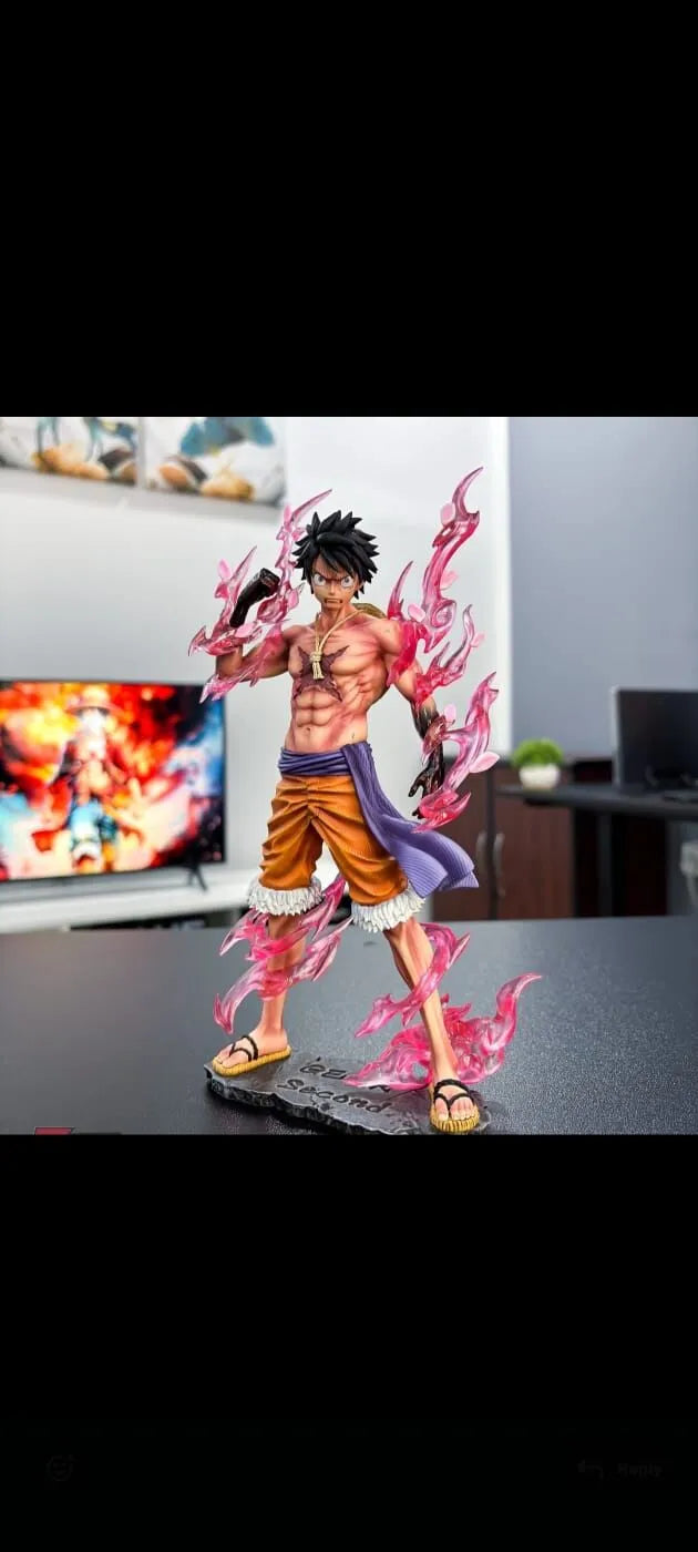 One Piece : Monkey D Luffy Gear Second Mode Action Figure The One Piece : Monkey D Luffy Gear Second Mode Action Figure The