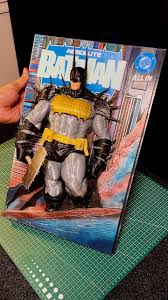 Absolute Batman Comic Cover 3D Printed (Limited Edition)