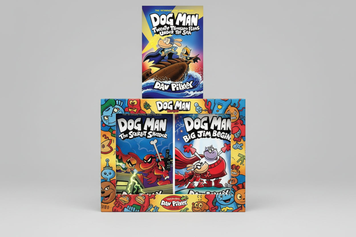 Dog Man Combo Book Set (Parts 11–14) By Dav Pilkey