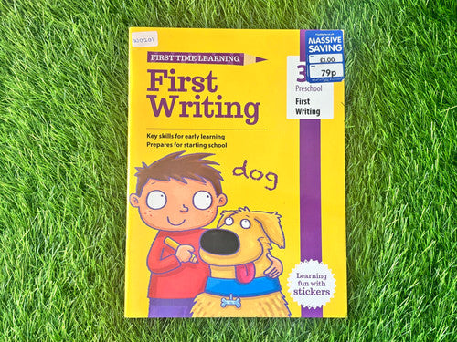 First Time Learning 3+ First Writing By Igloo Books (Author)
