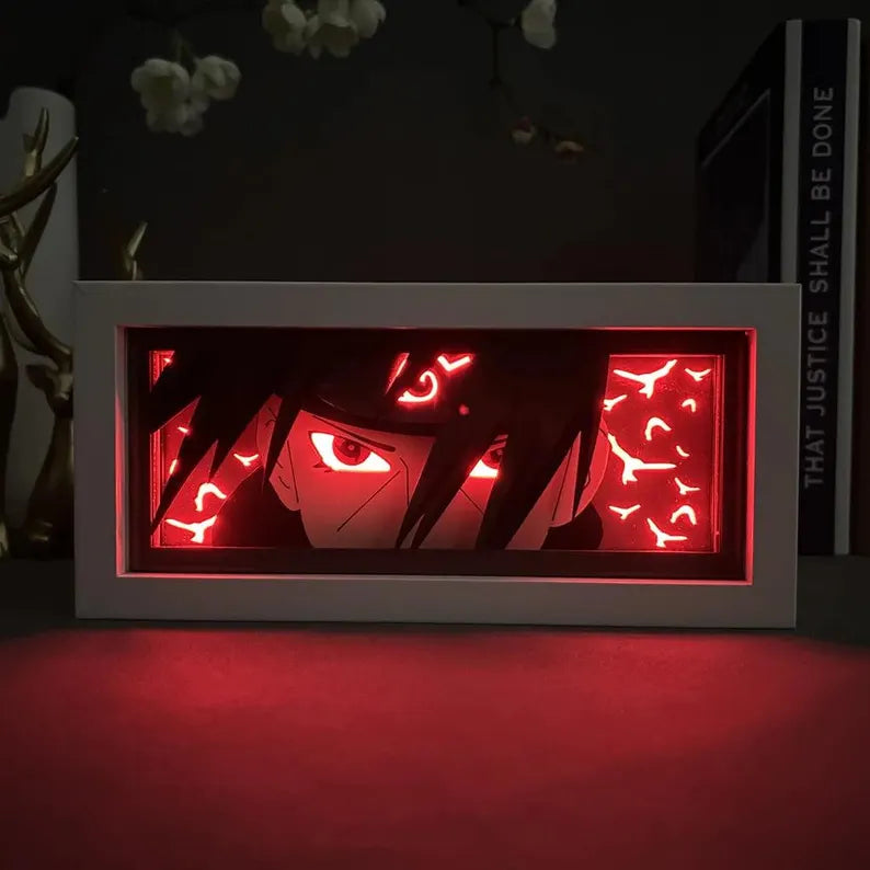Naruto Series : Itachi Uchiha 3D Shadow Lightbox – The Ultimate Anime Night Light