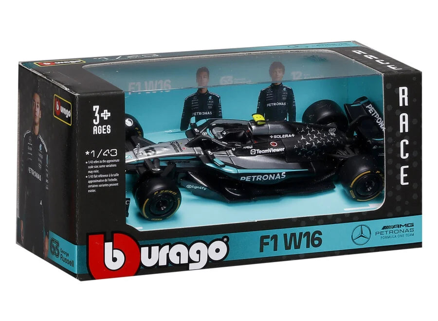 Formula 1 W16 Car Mercedes-AMG Petronas F1 W16 Team