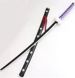 One Piece : Law Trafalgar Purple Wooden Katana 104cm