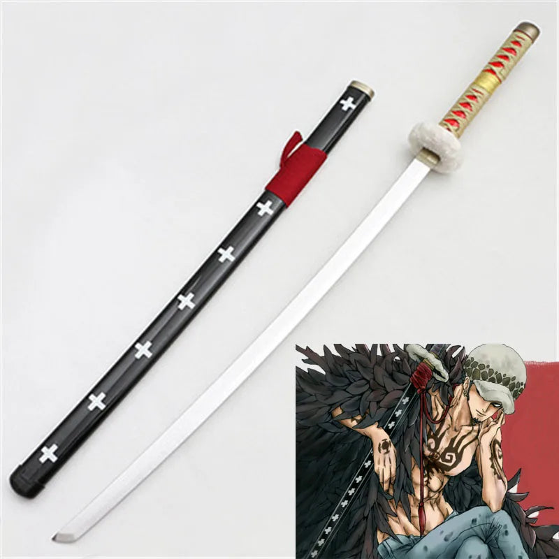 One Piece : Law Trafalgar Golden Wooden Katana 104cm
