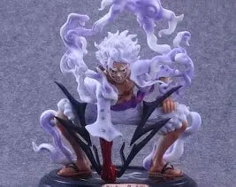 One Piece : Luffy Gear 5 With Black Base - 20cm Action Figure