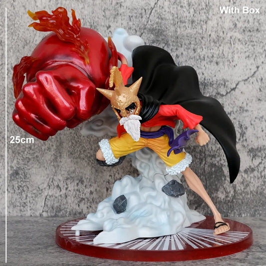 One Piece : Luffy Big Red Punch Resonance- Action Figure 25cm ( Heavy Figure )