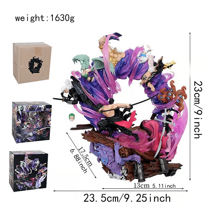 Zoro Highly Detailed 23cm - Premium Action Figure