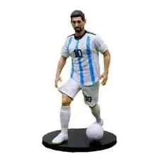 Messi White Jersey Footballer - Action Figure 18cm