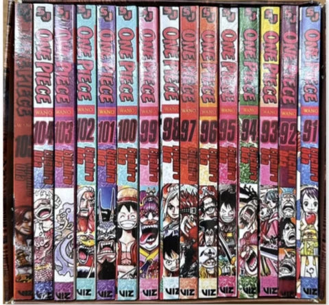 One Piece Box Set 5 - Manga Volumes 91-105