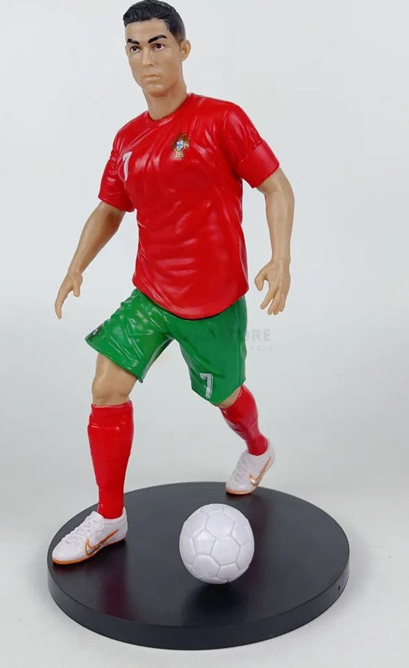 Ronaldo Red Jersey Footballer - Action Figure 18cm