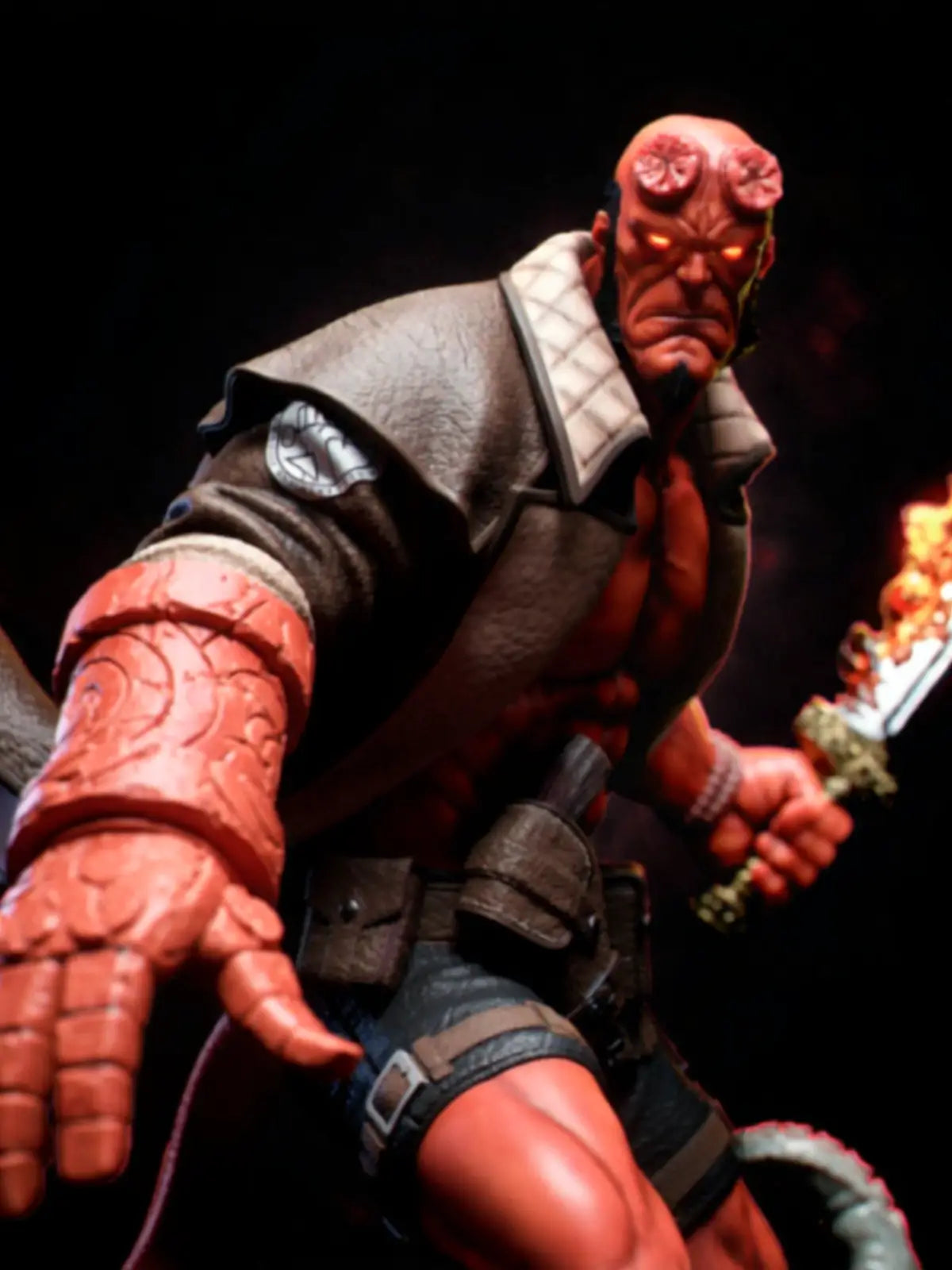 Infernal Hellboy Resin Statue 1/6 Scale 3D Printed Figure by Tibs 3D Studio – Premium Collector Edition