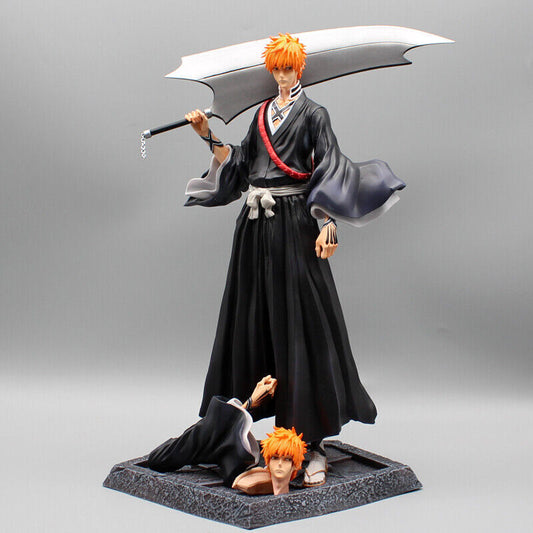 Bleach: Ichigo Double Head 33cm - Premium Action Figure
