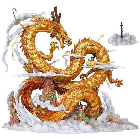 Dragon Ball Z: Golden Shenron 22cm - Premium Action Figure