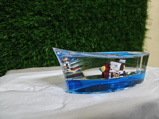 One Piece : Ship Pen Stand with Ocean Base – 16x5cm