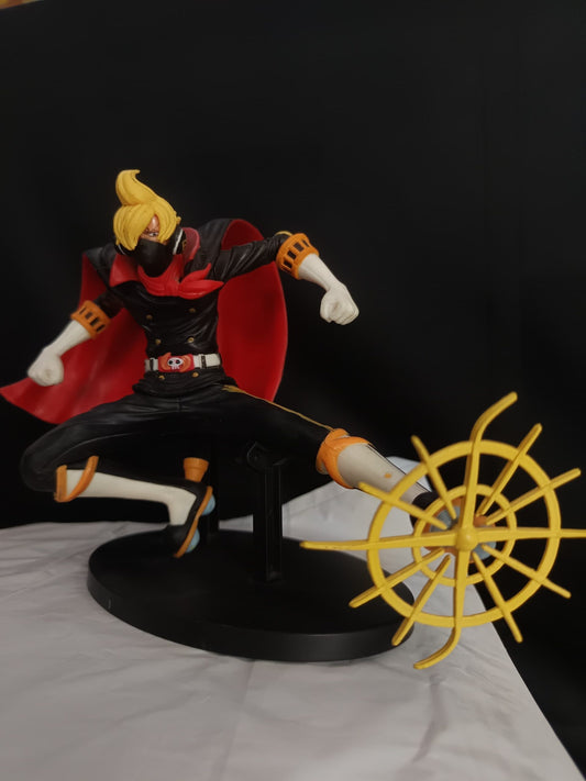 One Piece : Stealth Black Sanji Action Figure – Germa 66 Raid Suit