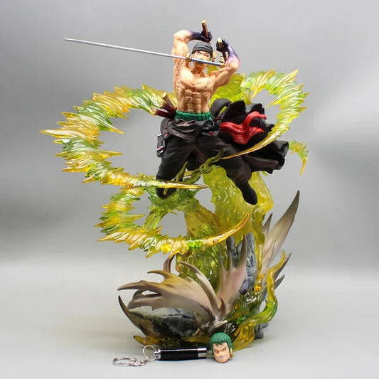One Piece : Zoro 3-Sword Style LED - Action Figure