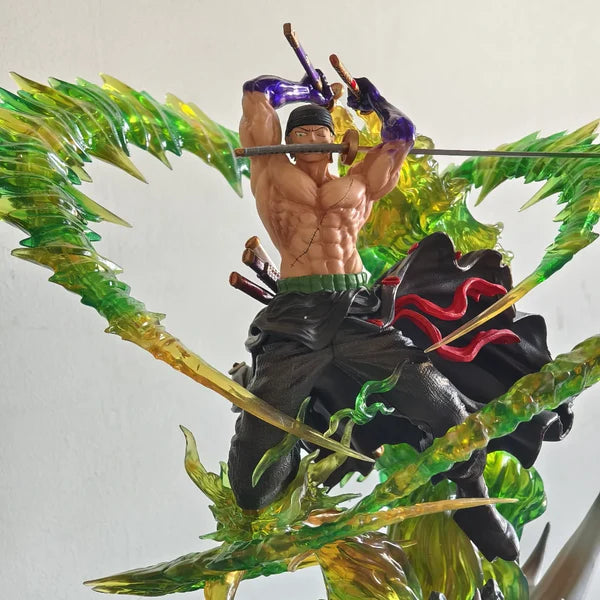 One Piece : Zoro 3-Sword Style LED - Action Figure