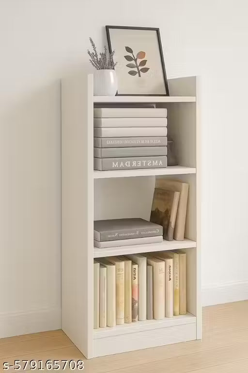 Engineered Wood Open Book Shelf, Multipurpose