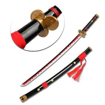 One Piece : Zoro Black Enma Wooden Katana 104cm