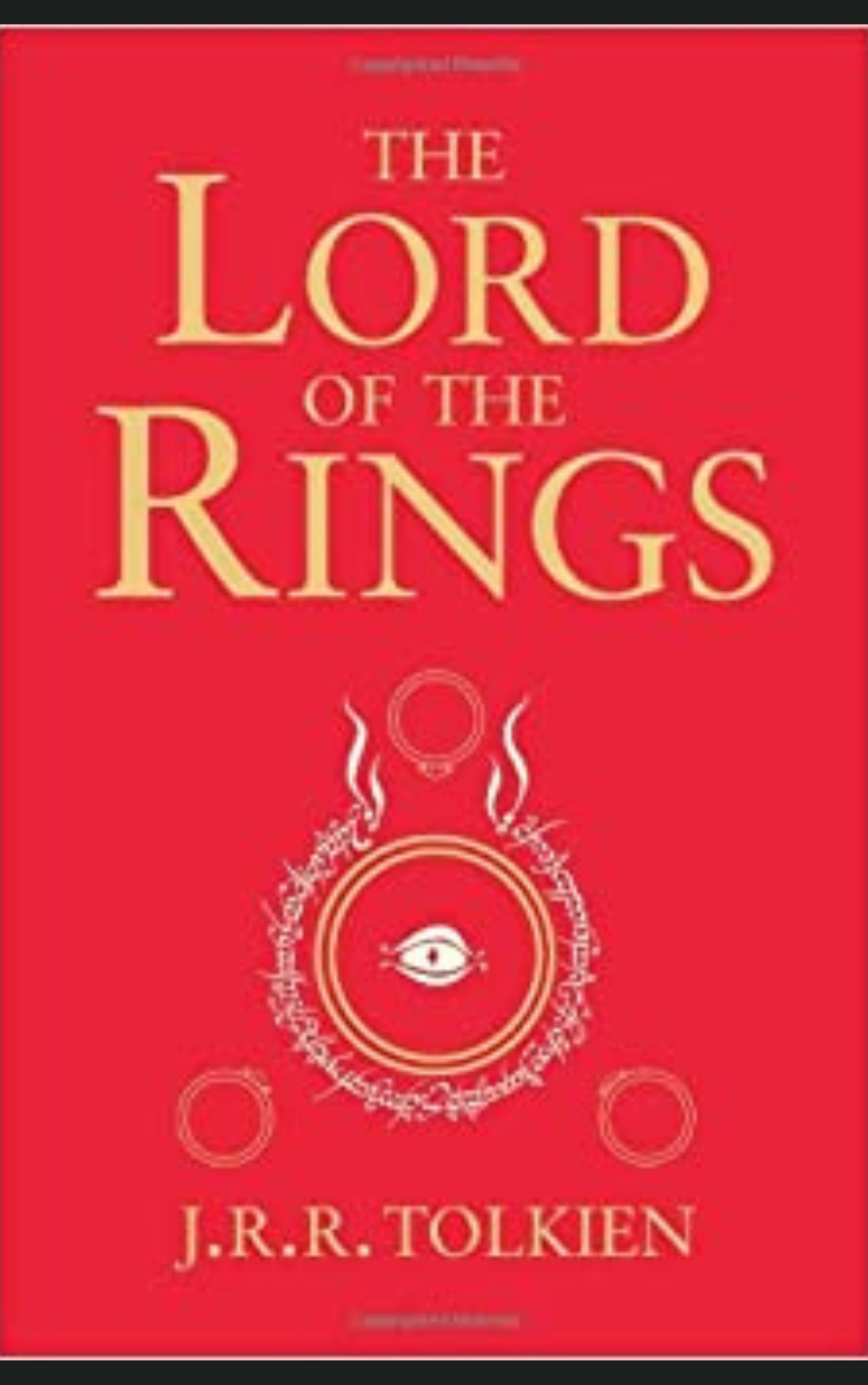 THE LORD OF THE RINGS By JRR TOLKIEN