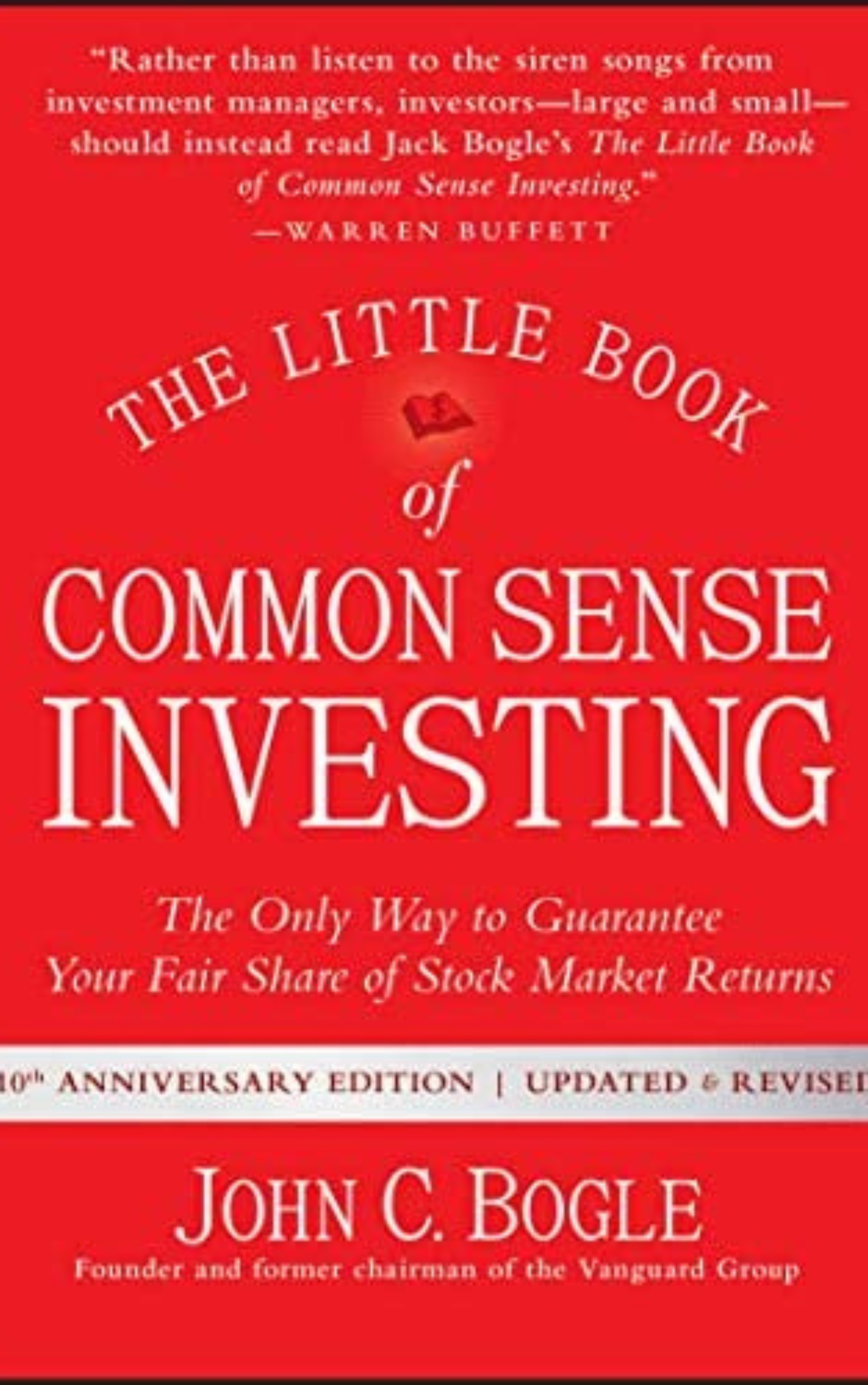 THE LITTLE BOOK OF COMMON SENSE INVESTING (HARDCOVER) - HOHN C. BOGLE