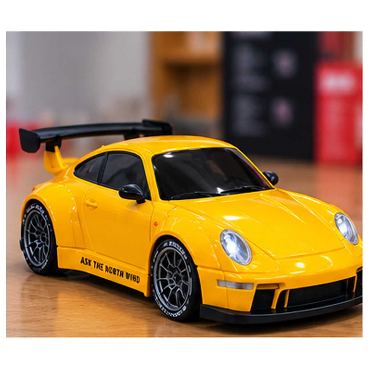 Drift RC Car Porsch 993 – Yellow Colour