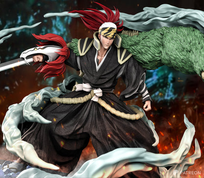 Renji Abarai (True Bankai) Bleach 3D Printed Resin Statue by Tibs 3D Studio