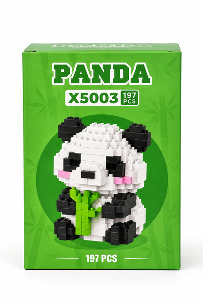 Mini Building Blocks Panda Mini Toy for Kids 6+ (Limited Edition)