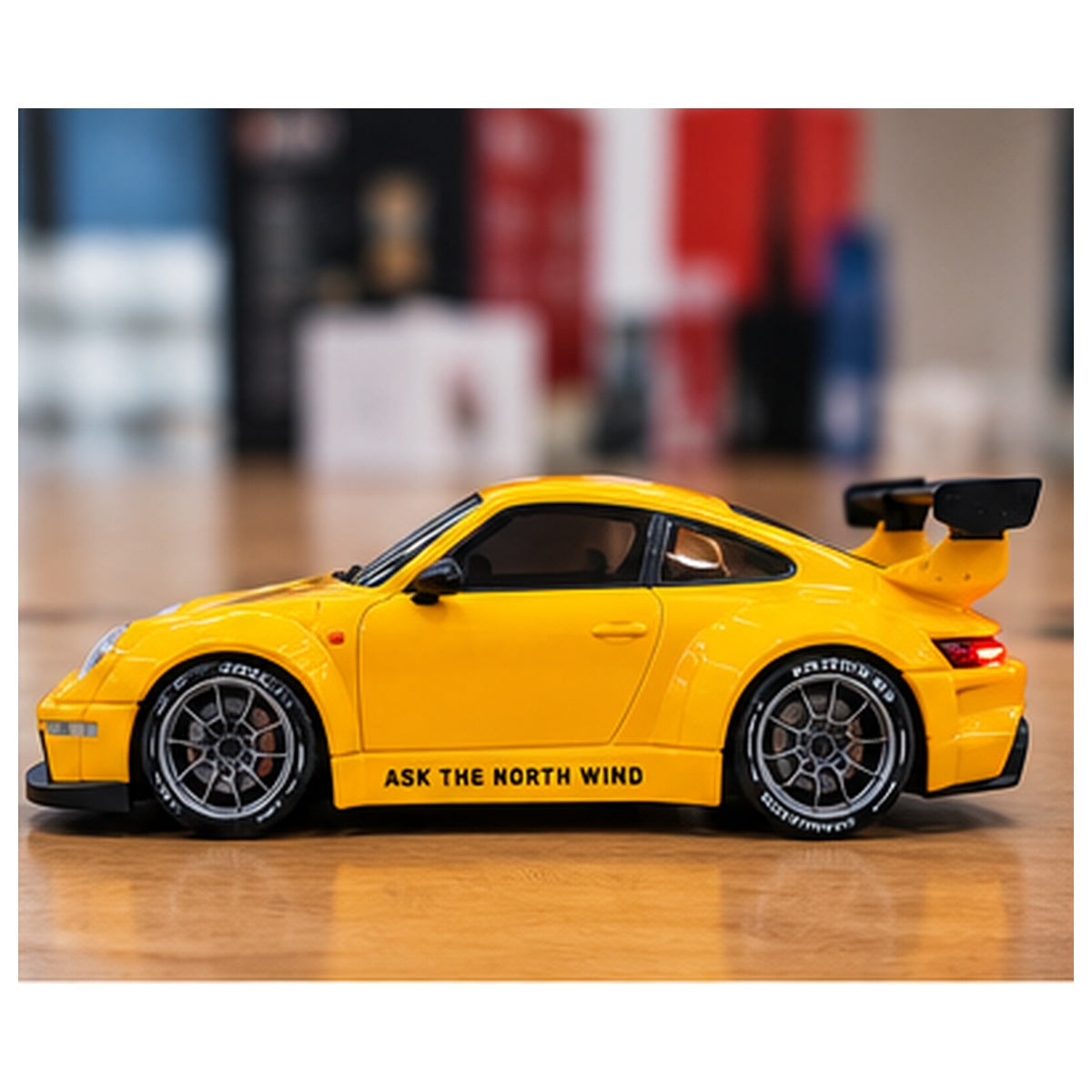 Drift RC Car Porsch 993 – Yellow Colour