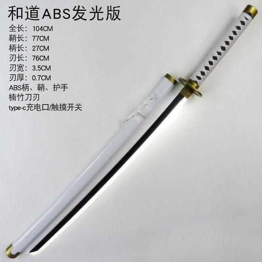 One Piece: Zoro Wado Ichimonji Led Katana