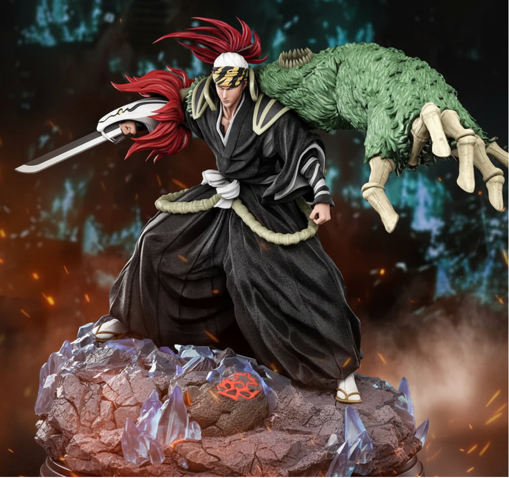Renji Abarai (True Bankai) Bleach 3D Printed Resin Statue by Tibs 3D Studio