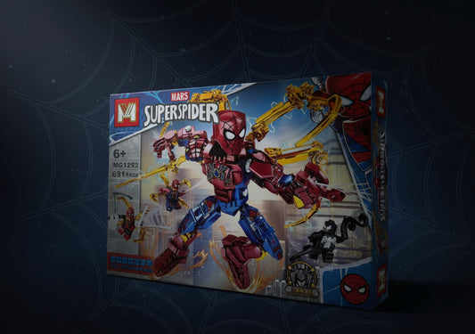 Mars Super Spider Constructor Block Set (MG1292) 691 Pcs