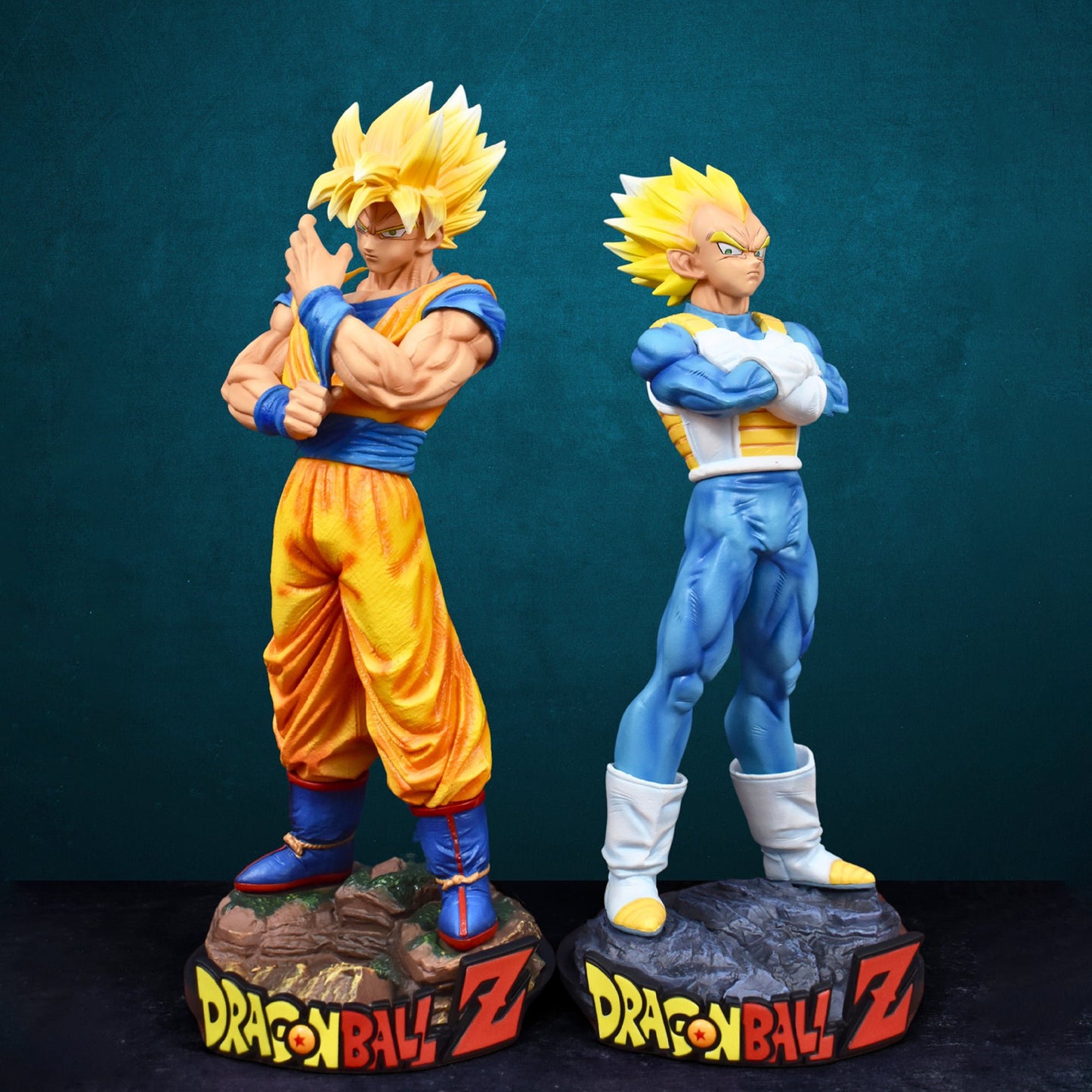 Dragon Ball Z Goku & Vegeta Super Saiyan Figures Set – 33 CM