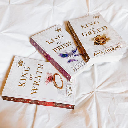 Kings Of Sin Series of 3 Books by Ana Huang - King of Greed, Pride & Wrath