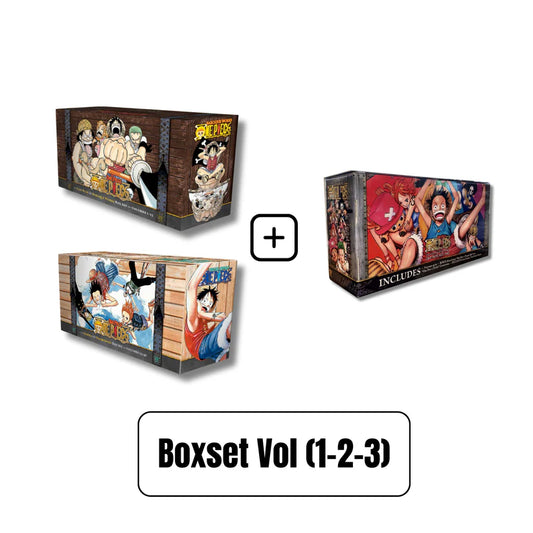 [Combo] One Piece Box Set 1, 2, 3: Volumes (1-70)