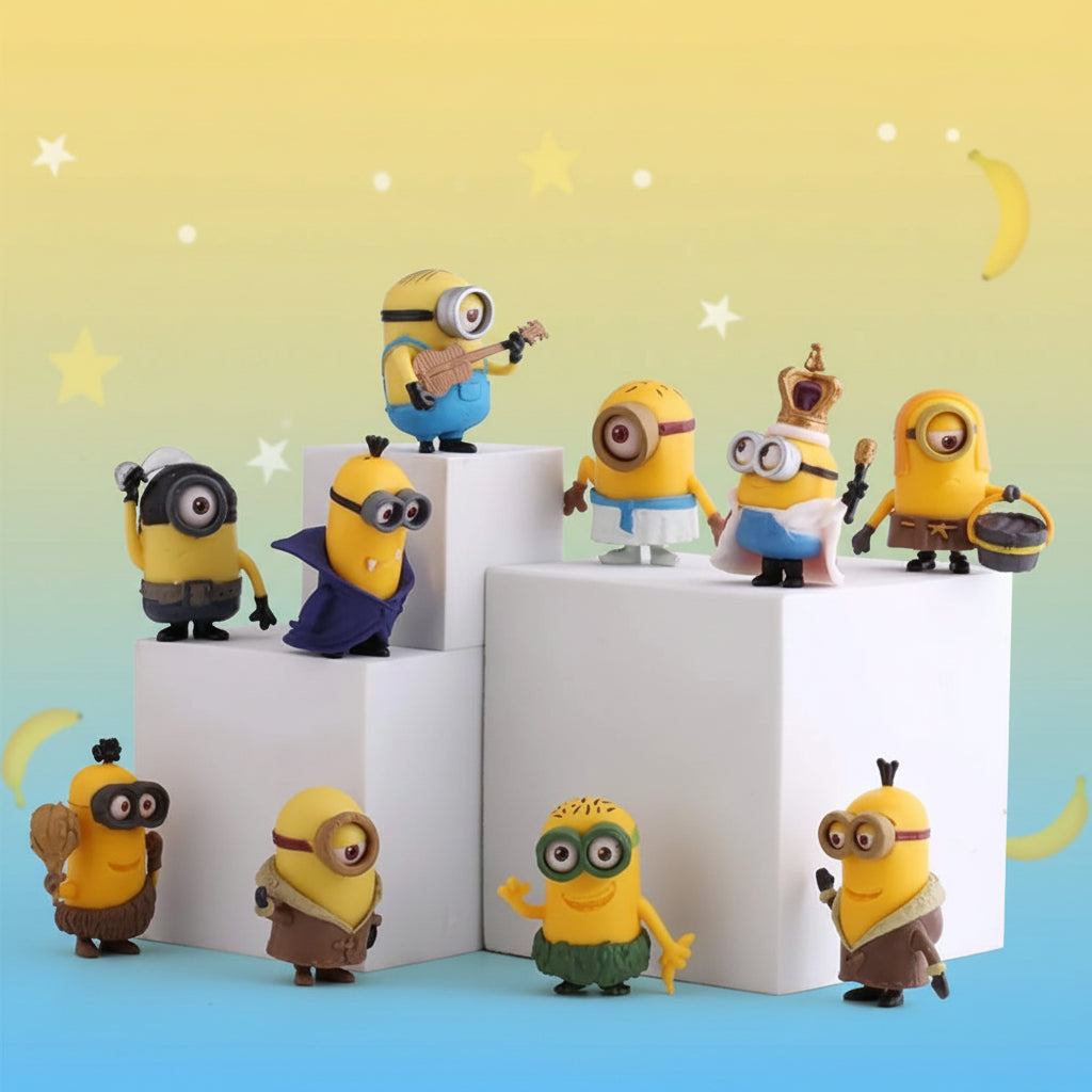 Minions Miniature Action Figures Set of 12 pcs