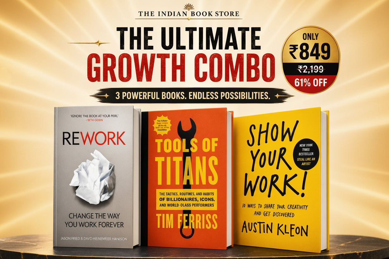 The Ultimate Growth Combo [Rework, Tools Of Titans & Show Your Work] Paperback