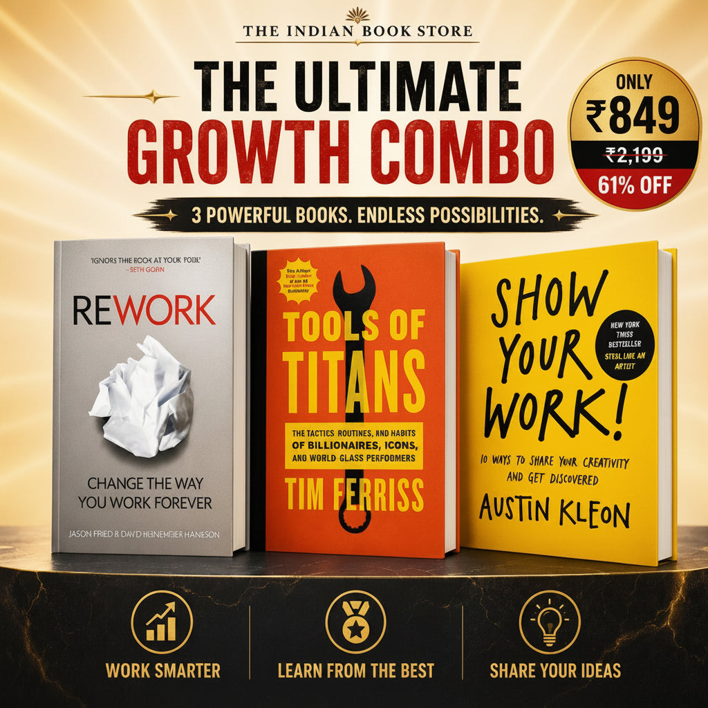 The Ultimate Growth Combo [Rework, Tools Of Titans & Show Your Work] Paperback